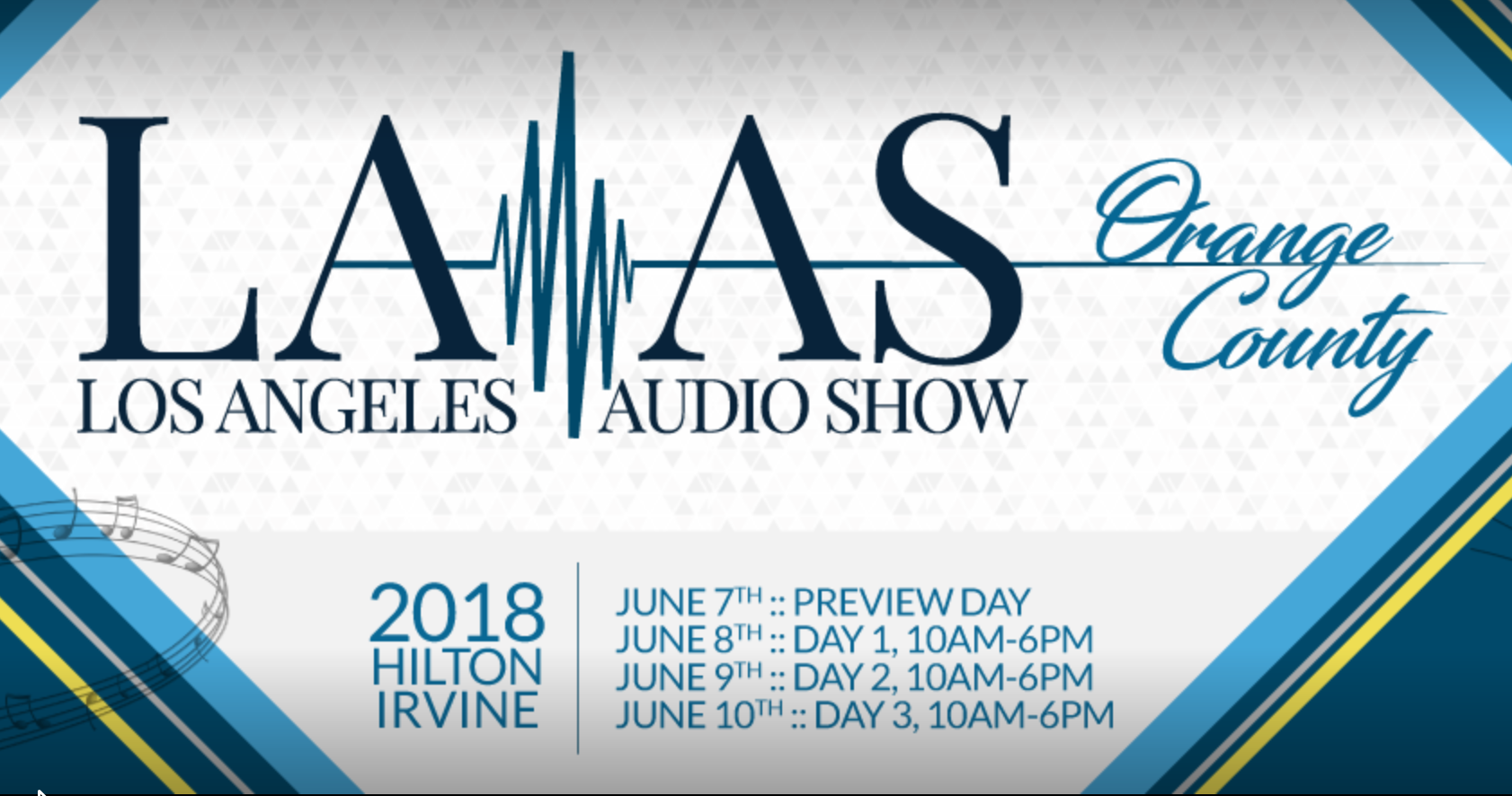 Los Angeles Audio Show 2018 Cancelled
