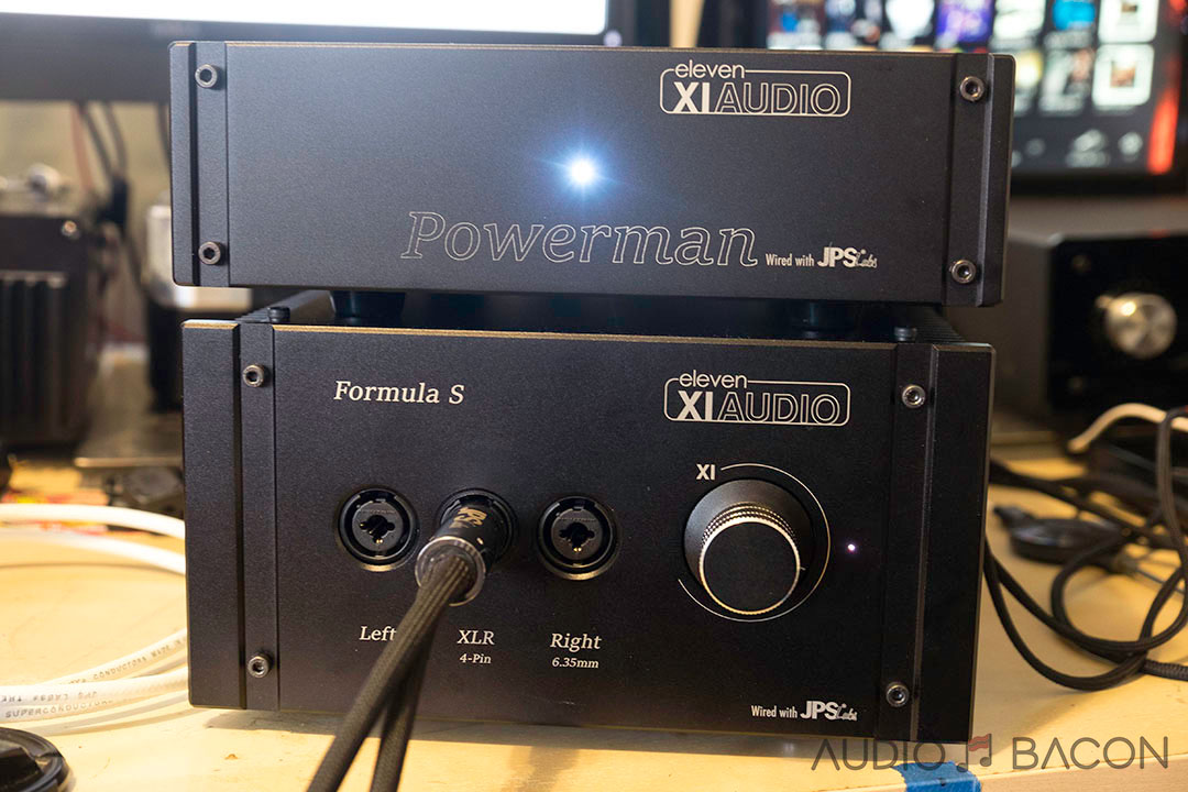 Eleven XI Audio Formula S Headphone Amplifier and PowerMan Review