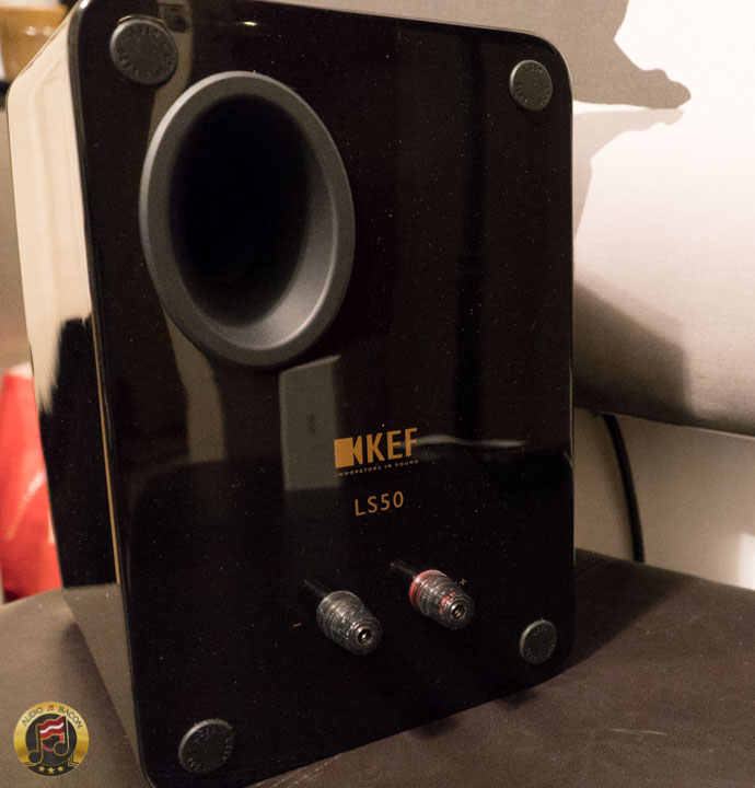 KEF LS50 Rear View