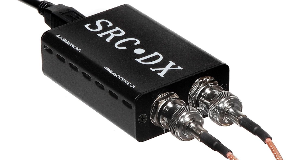AudioWise Inc. Announces SRC•DX™ USB to Dual-coax S/PDIF Bridge