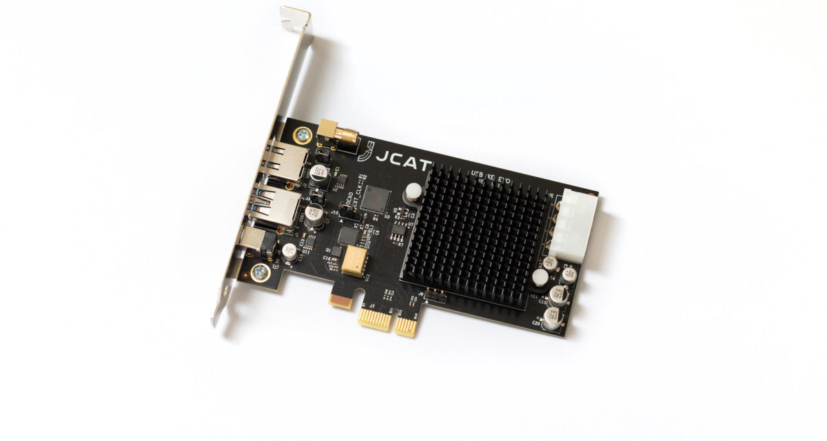 JCAT Unveils USB Card XE EVO: The Next Generation of USB Audio  Performance 